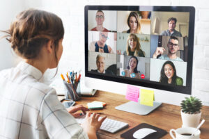 Ejemplo de realización de focus group online.