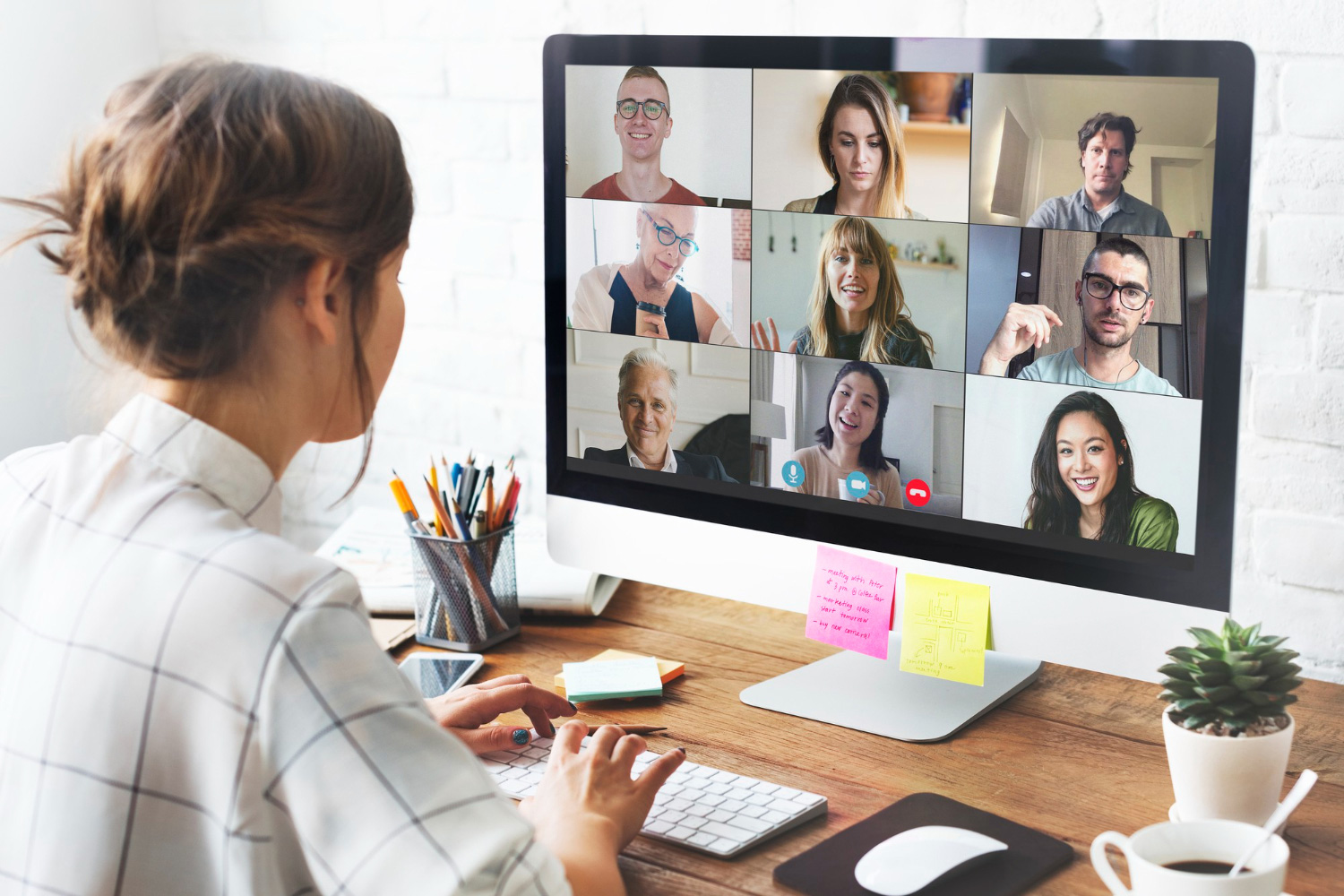 Ejemplo de realización de focus group online.