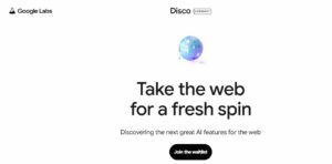 Carátula de presentación de Disco de Google