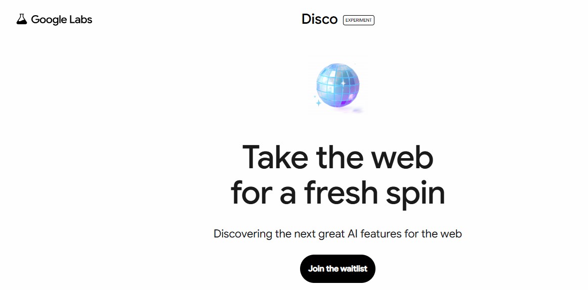 Carátula de presentación de Disco de Google