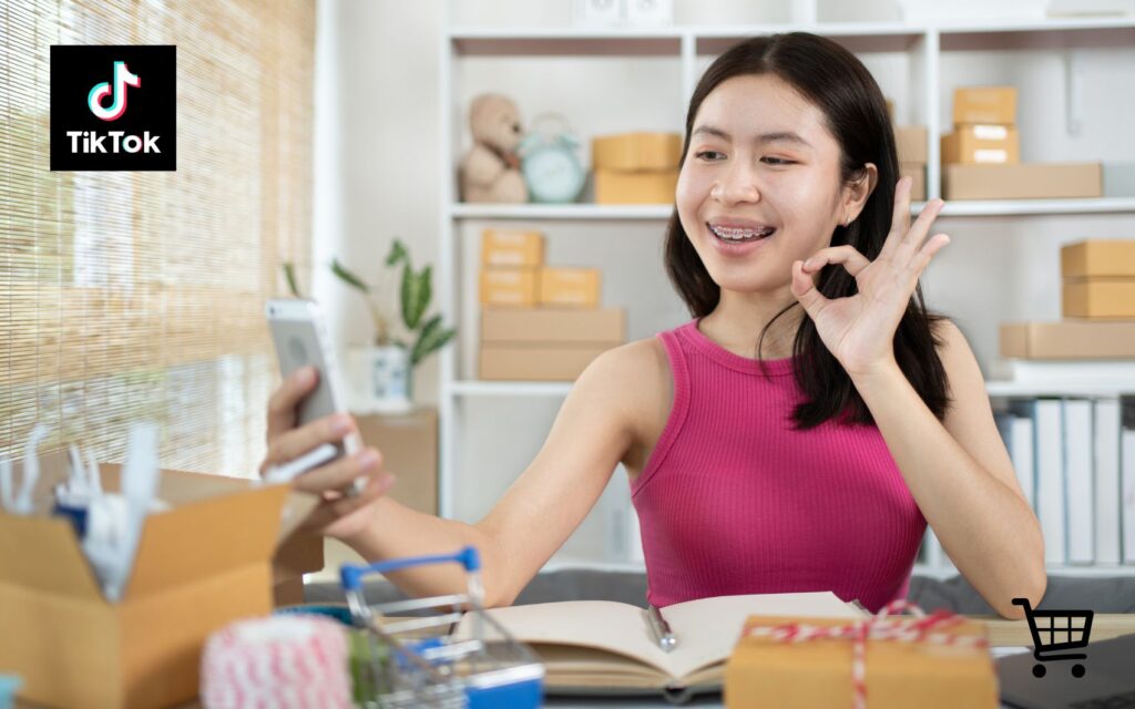 Emprendedora transmite en TikTok Shop aplicando estrategias de contenido y colaboraciones para impulsar ventas